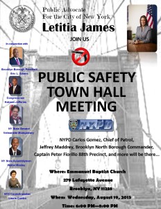 public safety town hall meeting